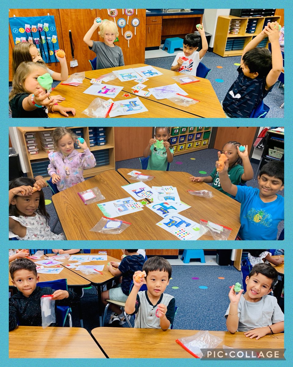 Magic Playdough showed us we will ALL have a great year!! #KindergartenMagic