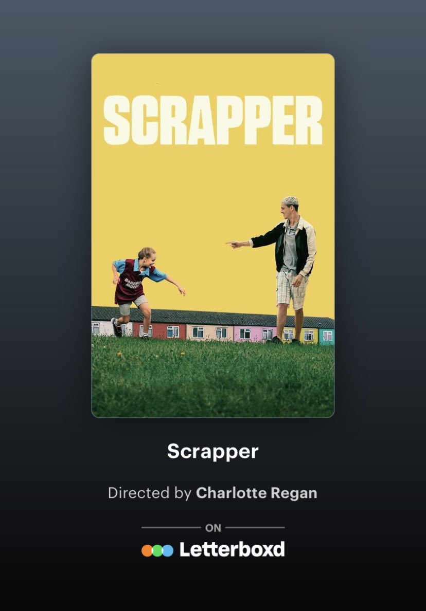I went to see Scrapper tonight and it was an absolutely beautiful film. Balled my eyes out and loved every minute. 

Thanks <a href="/cineworld/">Cineworld</a> ❤️❤️❤️