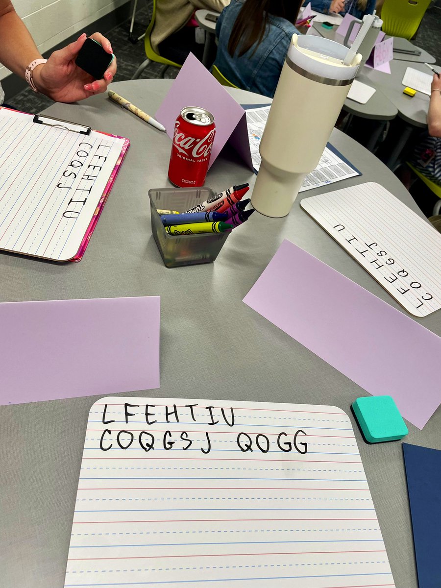 I absolutely loved learning about age expected fine motor skills from our very own ELC Occupational Therapists Ms. Maria and Ms. Inbal. I was able to reflect on the importance of modeling handwriting for our youngest learners at today’s institute day. #63empower #63success