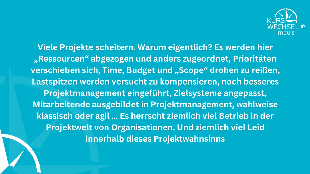 Projekt.Wahn.Sinn. 

Hier geht es zur passenden Podcast Episode: 

kurswechsel.jetzt/235