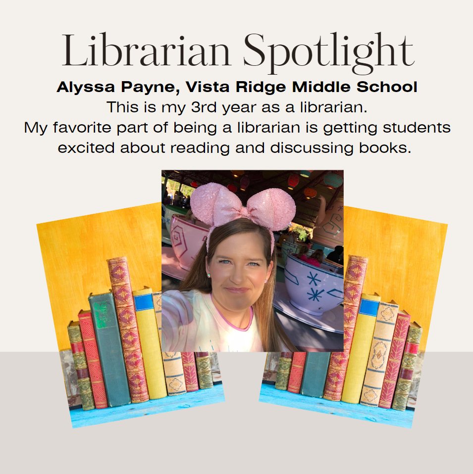 Keller ISD Libraries (@kisdreads) on Twitter photo Meet Alyssa Payne at Vista Ridge Middle School.
<a href="/KellerISD/">Keller Schools</a> <a href="/VistaRidgeMS/">Vista Ridge Middle</a> Meet Alyssa Payne at Vista Ridge Middle School.
<a href="/KellerISD/">Keller Schools</a> <a href="/VistaRidgeMS/">Vista Ridge Middle</a>