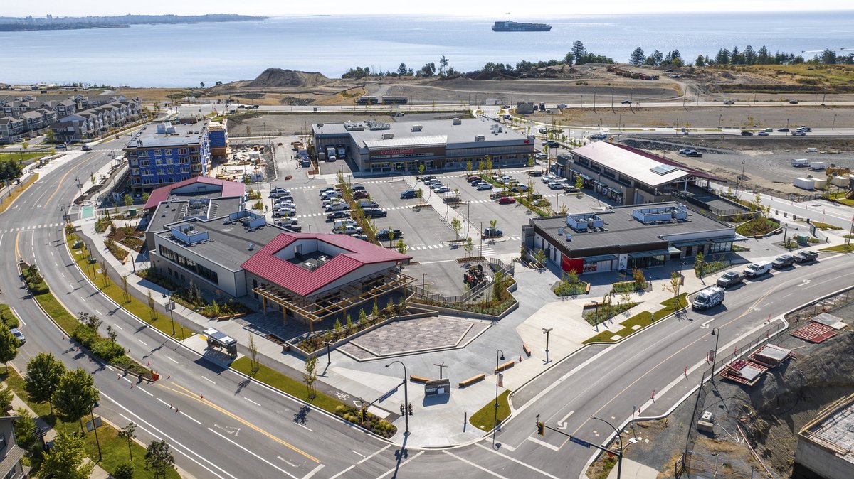 Completed this year, The Commons at Royal Bay is a new commercial development with approximately 40,000 sq. ft. of retail, office, and daycare space with 61 underground parking stalls.

#structuralengineering #VictoriaBC