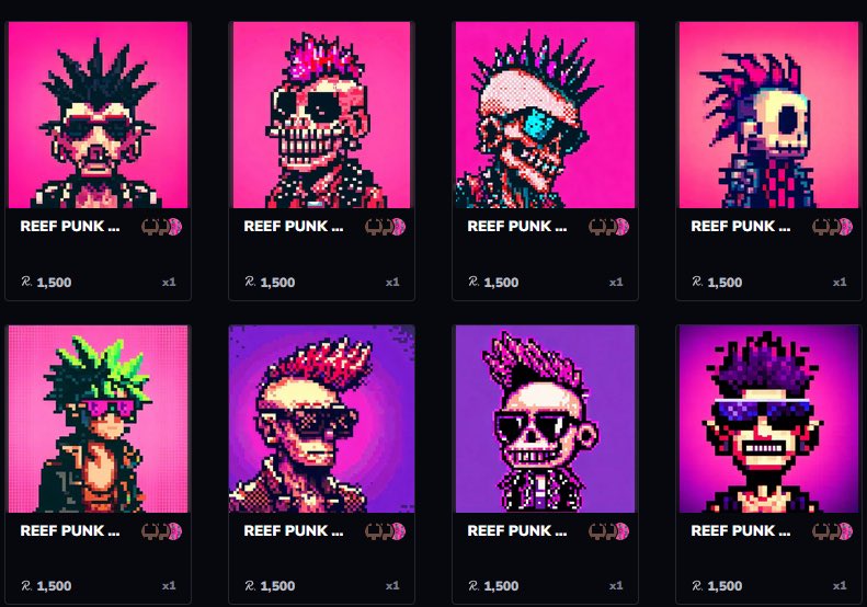 REEF_PUNKER's tweet photo. 490 of your favorite Punks are already available! 🤟🏼🔥🔥🔥

The last 10 will be waiting for you tomorrow, I'm sure they will surprise you and you will support our community collection! ❤️

All the time we tried for you! 🙌🏻 https://t.co/tJL27kxqN7