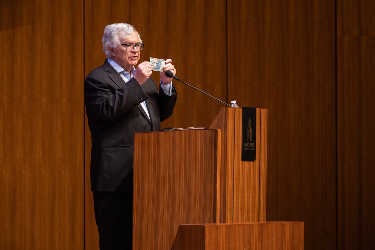 Hoover Institution (@hooverinst) on Twitter photo Day 2 of #HISPBC:
"Monetary rules provide guidance and accountability for central bank officials. When adopted, rules result in more predictable policy outcomes," say Hoover fellow <a href="/EconomicsOne/">John B. Taylor</a>. Day 2 of #HISPBC:
"Monetary rules provide guidance and accountability for central bank officials. When adopted, rules result in more predictable policy outcomes," say Hoover fellow <a href="/EconomicsOne/">John B. Taylor</a>.