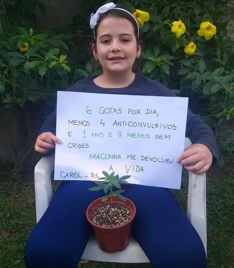 E ainda tem gente querendo proibir o uso medicinal