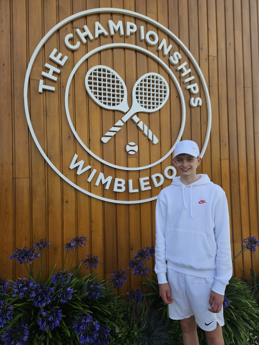 Great week for Zach, winning U14 G3 Boys Singles and Doubles in Wigan then competing at the National Finals of the "#PlayYourWaytoWimbledon" tournament at the All England Club!
<a href="/BoltonTeam/">Bolton Arena Tennis Academy</a> 
<a href="/TennisLancs/">Tennis Lancashire</a> 
<a href="/MHRacquetsClub/">Markland Hill Racquets Club</a>
<a href="/Wimbledon/">Wimbledon</a>
<a href="/LadybridgeHigh/">Ladybridge High</a> 
<a href="/LadybridgePe/">Ladybridge PE</a> 
<a href="/VodafoneUK/">Vodafone UK</a>