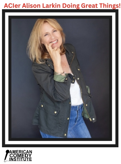 British comedian Alison Larkin took our Stand-Up Comedy Workshops!

Alison will be performing excerpts from a new version of her solo show “Grief…a comedy” August 26th at the New Marlborough Meeting House in New Marlborough, MA! 

Yaaay Alison!!! ✨✨✨