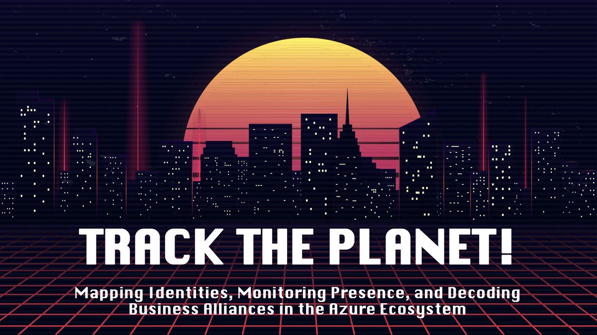 Thanks to all who made it to my #defcon31 talk: Track the Planet!

I'm excited to share this research with everyone. The slide deck is now available on GitHub and can be found here: 
github.com/nyxgeek/track_…