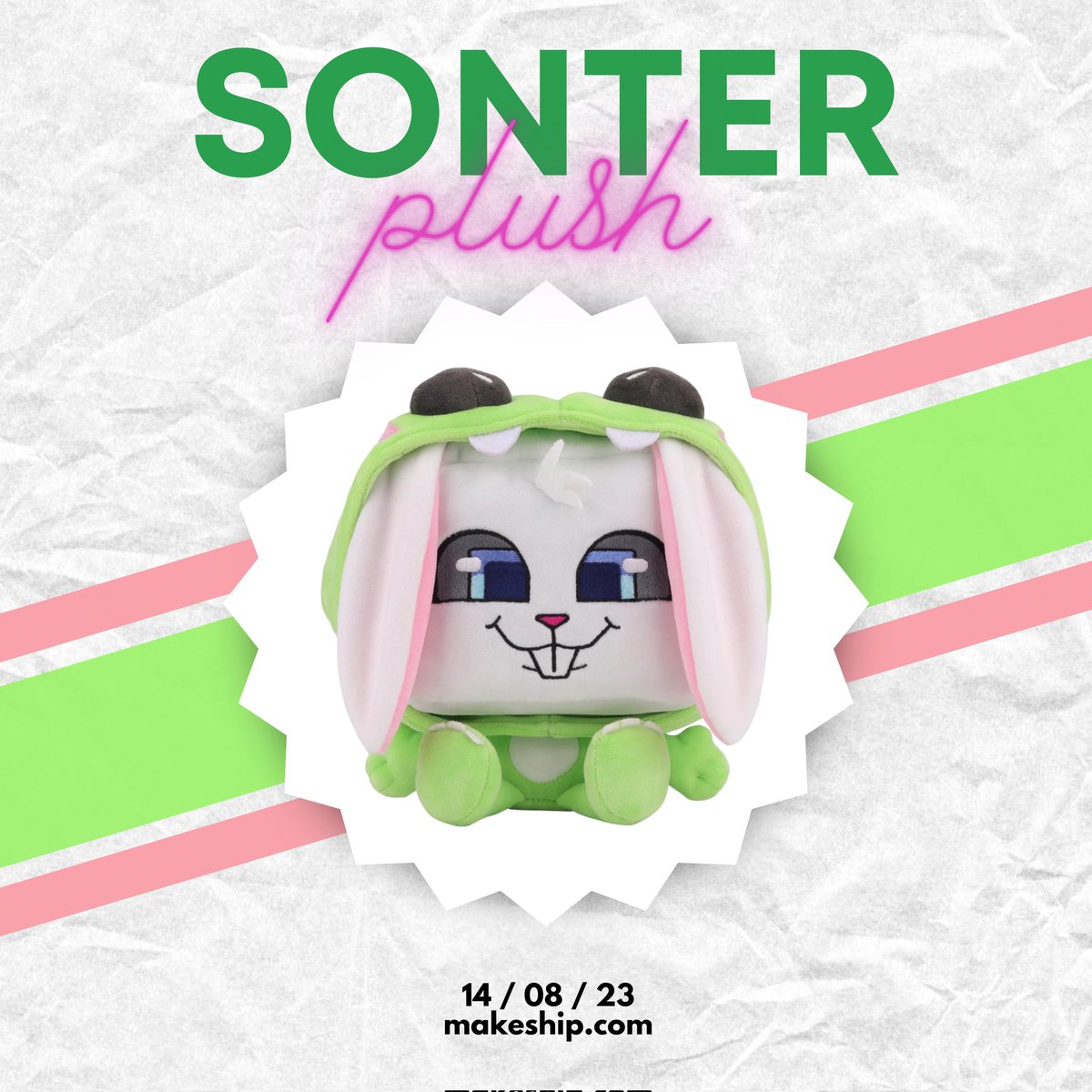 InfoConter's tweet photo. — SONTER PELUCHE A LA VENTA!

¡Ya se encuentra disponible el nuevo peluche!

💸 29.99 dólares + PRECIO DE ENVÍO.

🖇️: https://t.co/MZQuNBIpb9 https://t.co/VjJ0Yt58Eg