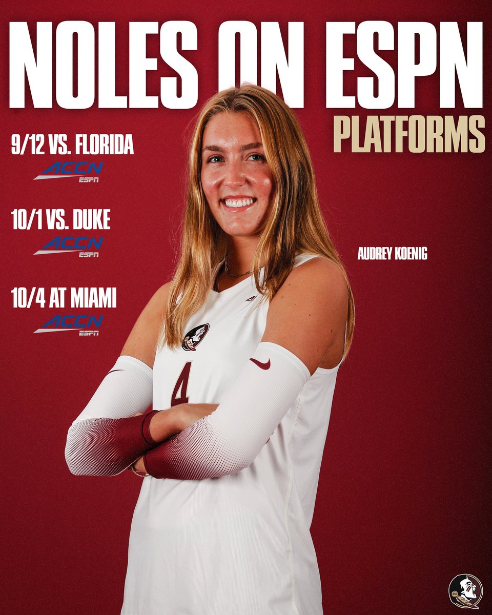 FSU Volleyball tweet media