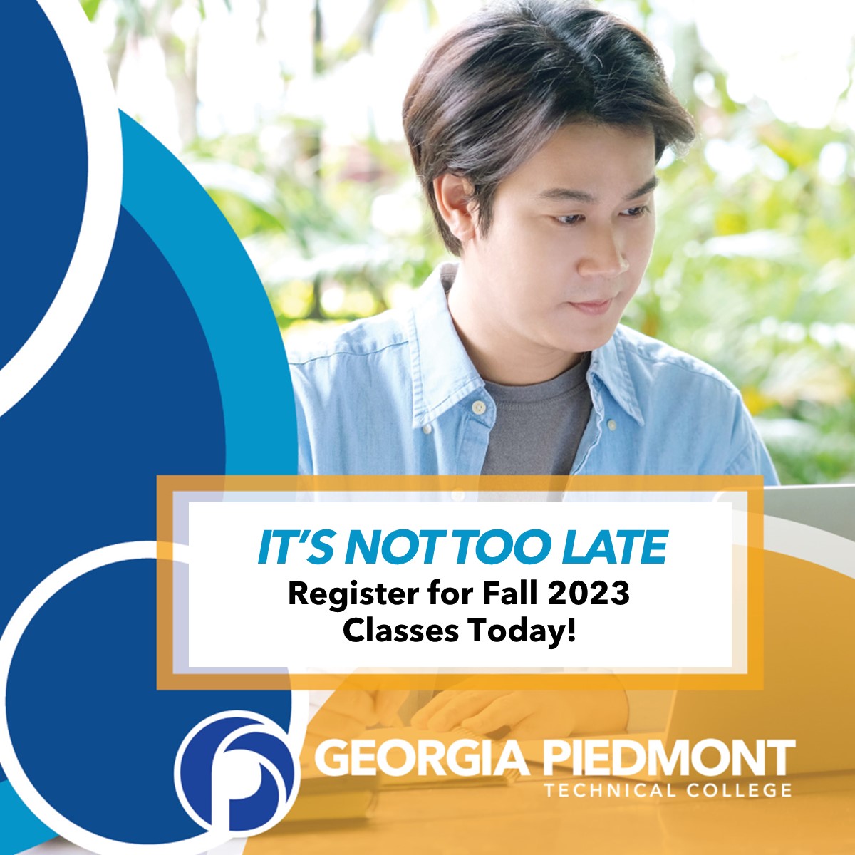 GoGPTC's tweet image. The countdown is on, GPTC students. Fall semester starts on Monday, 8/21. Be sure to register for classes today❗

gptc.edu/current-studen…

#GPTCConnects
#TheWayForward
#GoGPTC