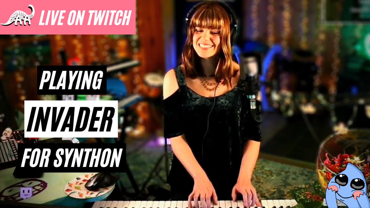 daniellejallard's tweet photo. I've had the honour of performing in a ton of international #music festivals. Today's #highlight is a performance of #INVADER for #synthon. It's different every #stream & that's what I love about what I do.
#LIVE now! https://t.co/bLFkuC4XgW
Full #video: https://t.co/6eVMIJ9anx https://t.co/GzLqxllibF