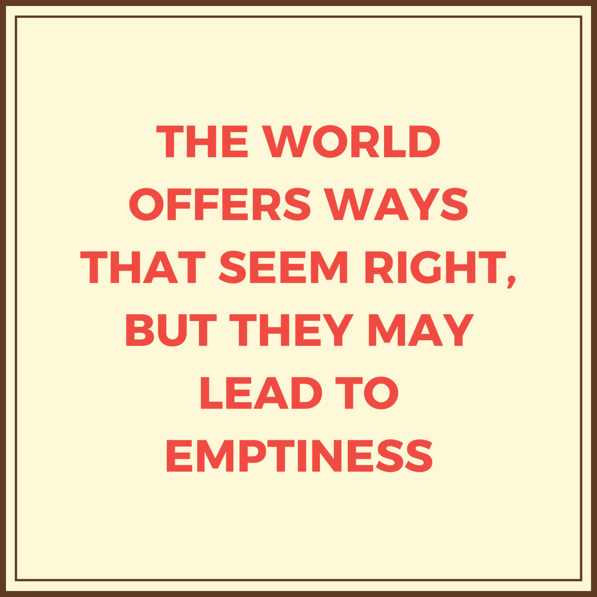 Striving for success and happiness? Reflect on Proverb 14:12. The world offers ways that seem right, but they may lead to emptiness. Instead, seek the better way—living in alignment with Jesus' teachings and grace. #TrueSuccess #LivingLikeJesus