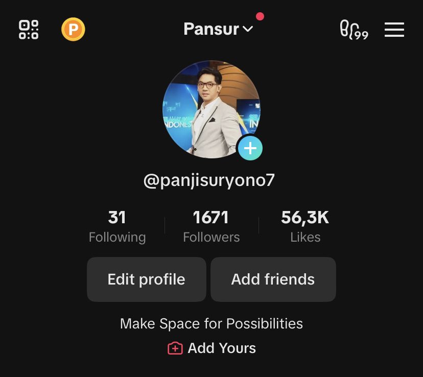 Live ke-4 TIktok. Mayan walaupun followers baru serebu 🤣🤣

Bakal rutin nih kayaknya live reaction di tiktok kalo nambah terus yg join.