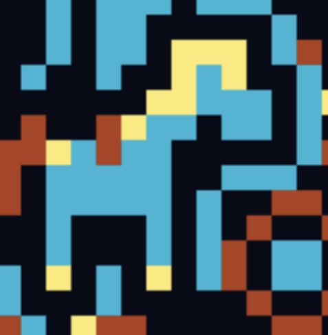 abcoathup's tweet photo. Drew a baby @BlockHorses on @basepaint_xyz yesterday. https://t.co/vBF2NuvjTF