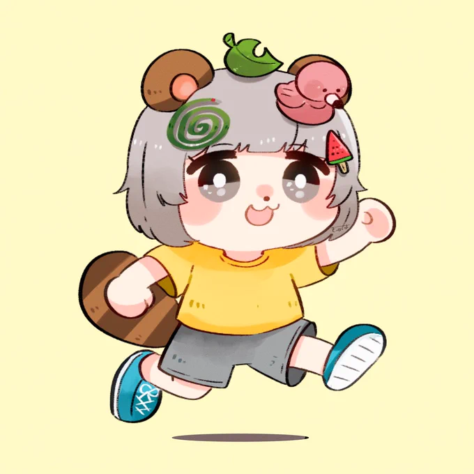   #ぽんぽこはやおき #ぽこあーと
