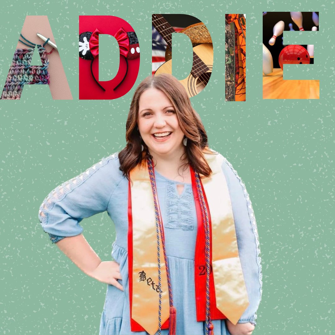 Happy #MeetMeMonday The final Meet Me Monday goes to our resident country gal Addie! Addie is a freshman and she is joining us from Nettleton, MS.
We are so excited to have Addie with us! Thank you to everyone who has stuck around and met our new Freshmen over these last 8 weeks.