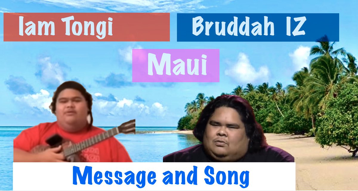 TongaIsland312's tweet image. Iam Tongi &amp;amp; Bruddah IZ With Message
To Hawaii Residents Affected By Fire on my YouTube Channel…@wtongi @Maui