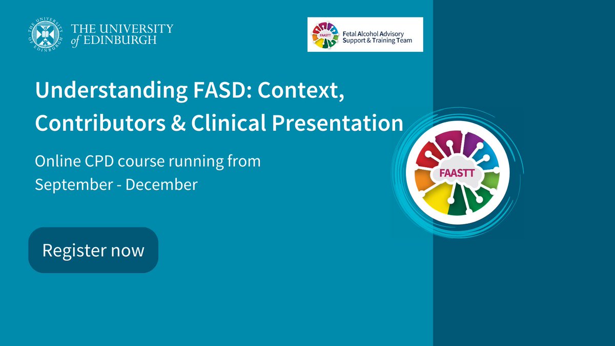 FAAST_Team's tweet image. Fetal Alcohol Spectrum Disorder #FASD has ~3 x the prevalence of Autism. It is extremely common in those with care experience or a history of offending.  

Yet, it's rarely identified in #neurodevelopmental services.

Be the change by learning more. See FAAST.ed.ac.uk 👇