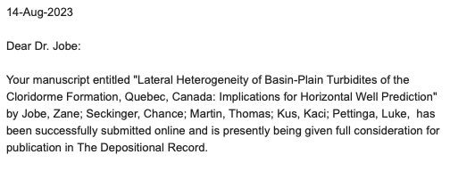 (sub)Mission accomplished! <a href="/DepositRecord/">The Depositional Record</a>