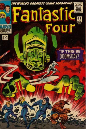 gocollect's tweet photo. #Galactus rules! Fantastic Four #49 is currently THE hottest-selling #SilverAgecomic, followed closely behind by #FantasticFour #48. https://t.co/OxHeQiwE8T