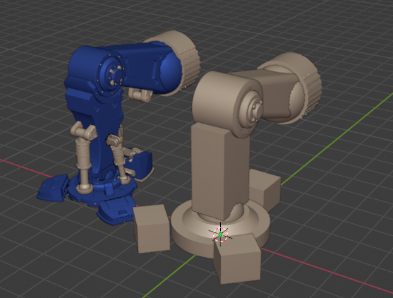 runebrush's tweet photo. After a mock print, kindly done by a mate, I'm reworking the leg and foot of my Cargo-8 conversion.  Started to use design queues from titans now to try and give it some weight. Blocks will be refined and details added as time goes on! #Blender #Warhammer40k #Cargo8 https://t.co/wgstzRnwVo