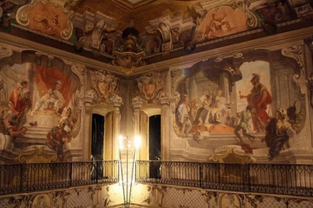twistopherrobin's tweet image. #Art #Interior #Frescoes #CasatiDugnaniPalace