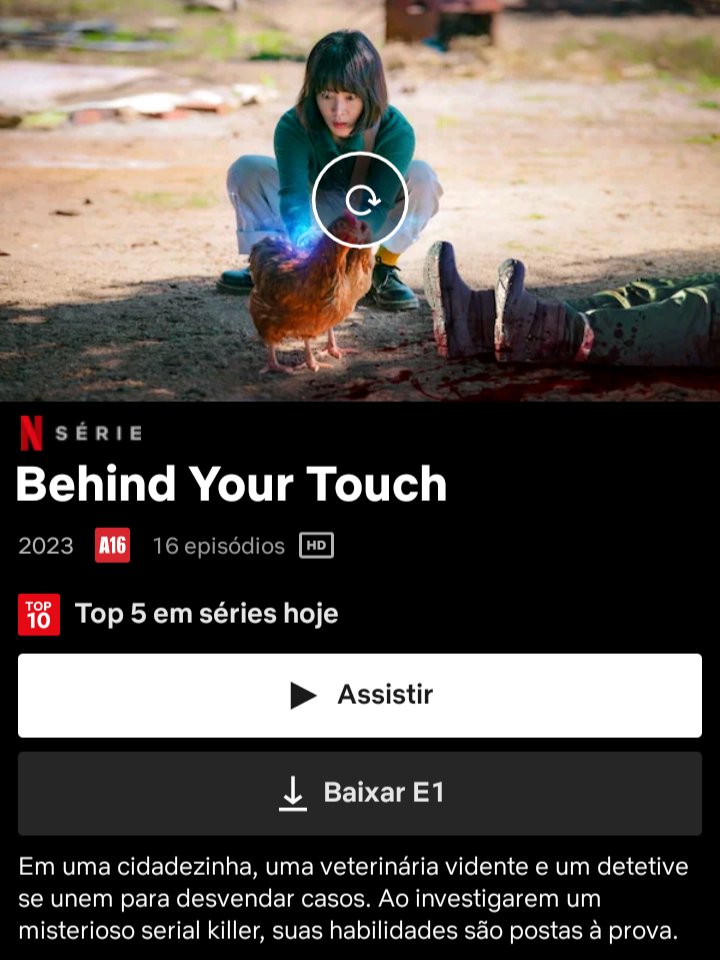 Behind Your Touch Série - onde assistir grátis