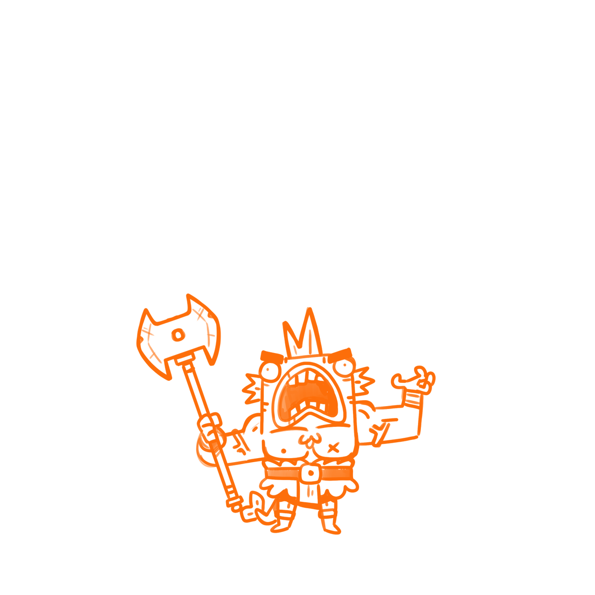 Artmonkeymg2's tweet photo. New idea for a hyper violent fantasy comic called "Cat,Dog,Bird & Fish". Also Fish in Rage mode! #cdbf #fantasy #comic https://t.co/1OwwGGUkOi