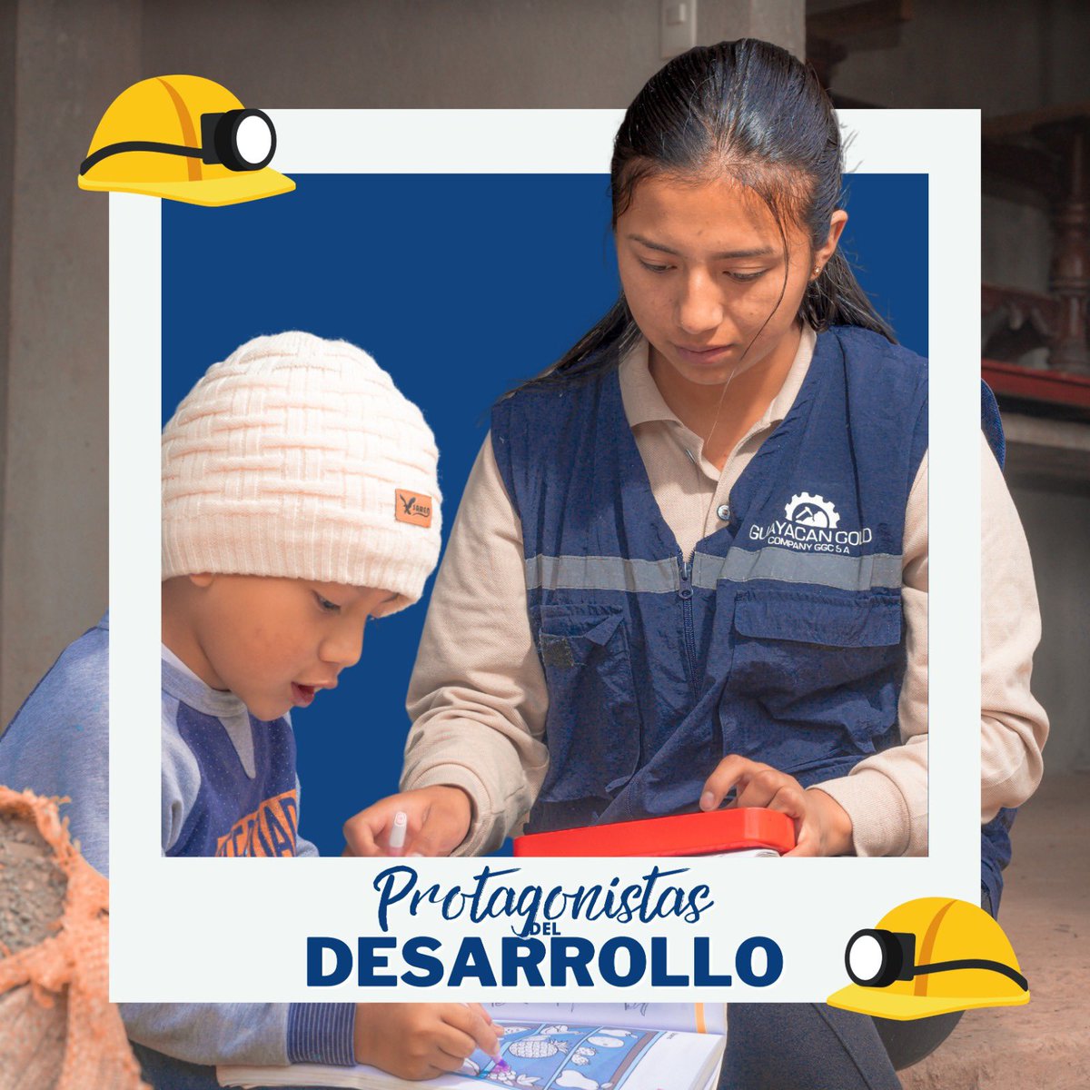Gracias a la #MineríaResponsable, crecemos juntos hacia un #Ecuador más fuerte y sostenible🙌. Agradecemos a nuestras comunidades por ser parte de este viaje hacia un futuro mejor🤝💛
 #ProtagonistasDelDesarrollo #ProgresoJuntos #MineríaResponsable #EcuadorMinero #GuayacanGold