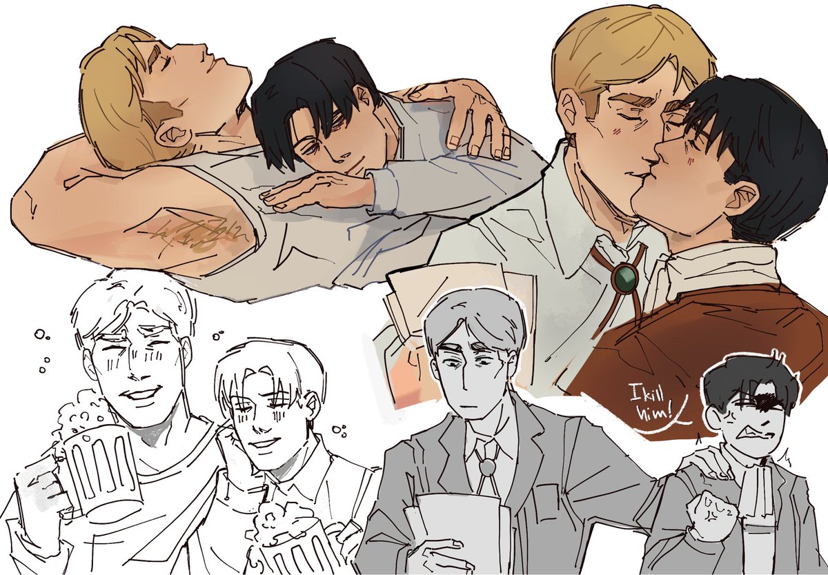 WOkroshka's tweet photo. #eruri #AttackOnTitan #ShingekiNoKyojin https://t.co/7suVtDEPJr