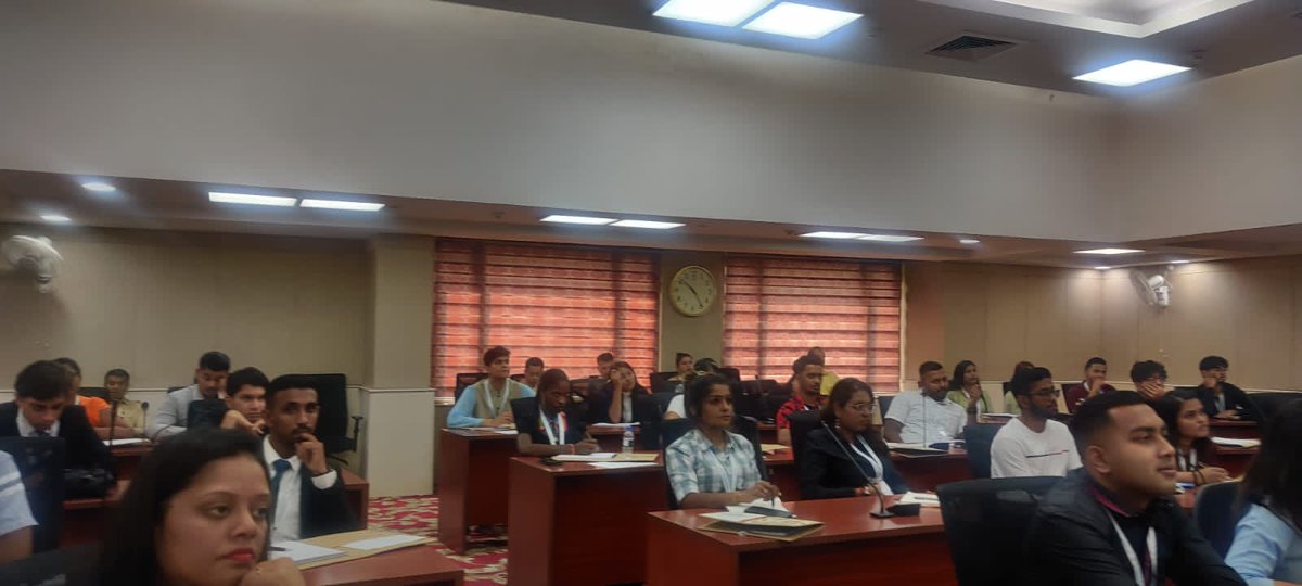 diaspora_india's tweet photo. Orientation Programme for the participants of 67th #KnowIndiaProgramme at Sushma Swaraj Institute of Foreign Service.
@MOS_MEA @SecretaryCPVOIA #67kip #67Maharashtra #diaspora #diasporadiv https://t.co/o8muw9Bz5p