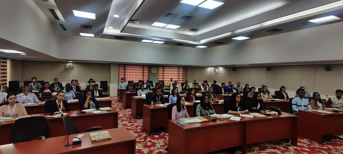 diaspora_india's tweet photo. Orientation Programme for the participants of 67th #KnowIndiaProgramme at Sushma Swaraj Institute of Foreign Service.
@MOS_MEA @SecretaryCPVOIA #67kip #67Maharashtra #diaspora #diasporadiv https://t.co/o8muw9Bz5p