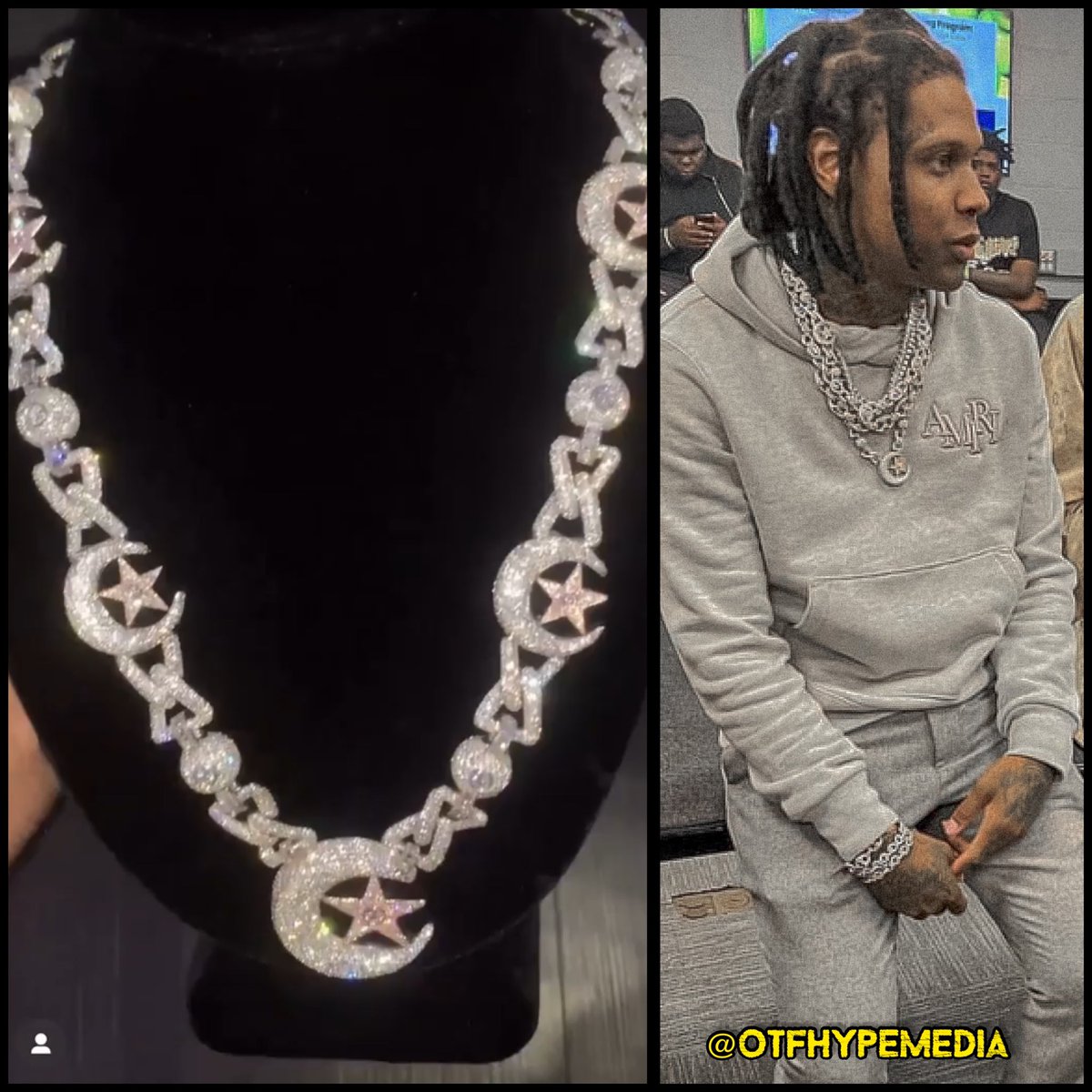 Lil Durk New Chain From Izzy Jeweler💎Y'all Fw It?👀
