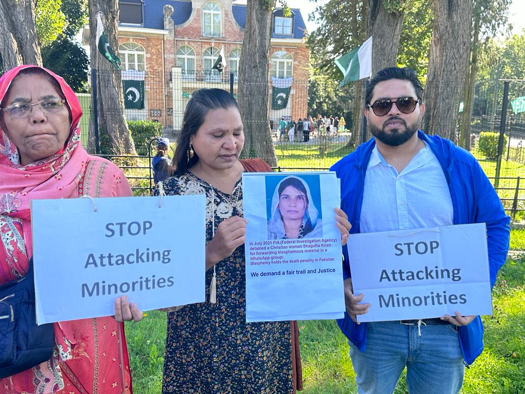 Voice4Justice7's tweet photo. Brussels, 08/14/2023 -
#BlasphemyLaws #ForcedConversions #ChildMarriages #Minorities #Christian #UnSave #Girls #Women
@UN
@UN_HRC
@JosephjansenVFJ
@JubileeC https://t.co/57bnC7eFM0
