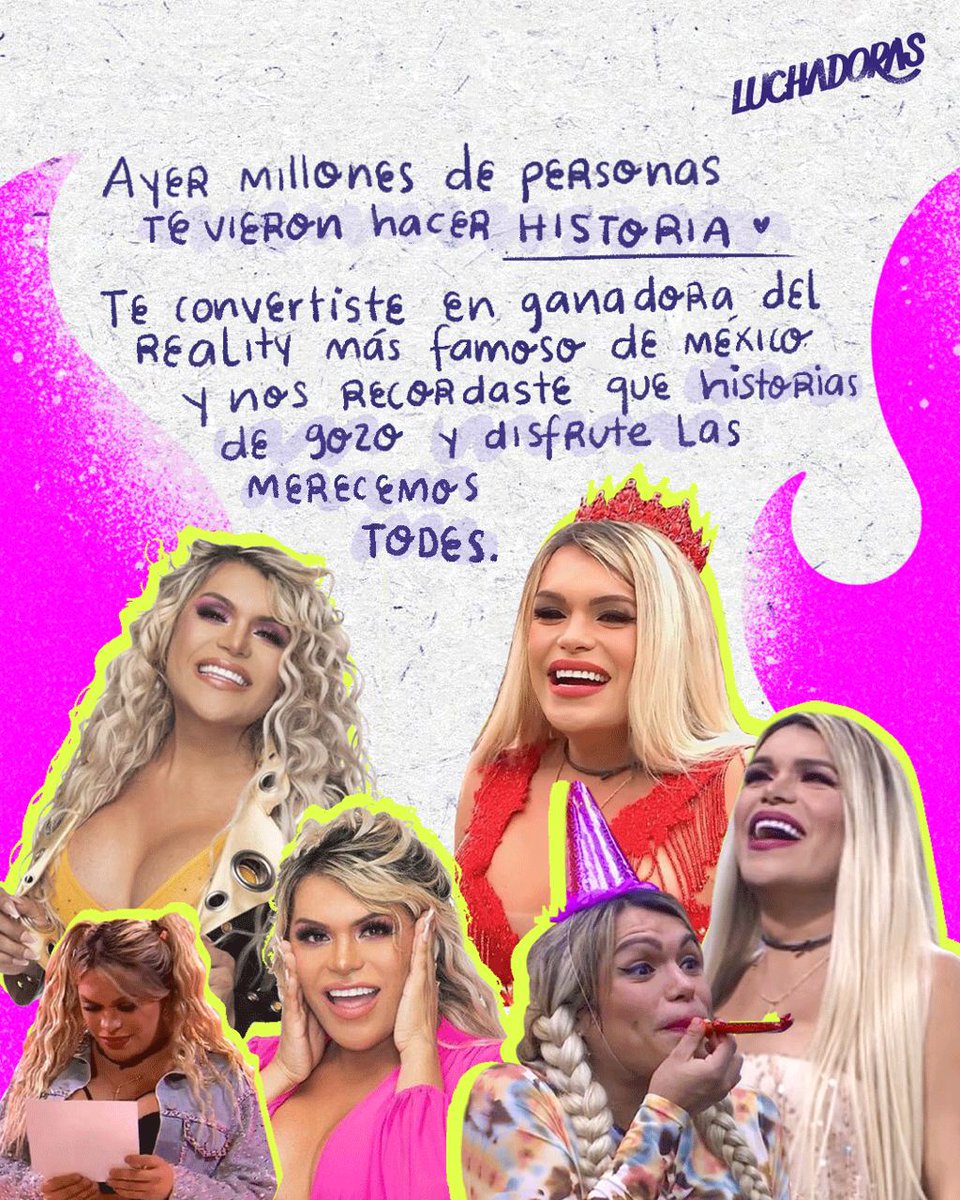 Luchadoras tweet media