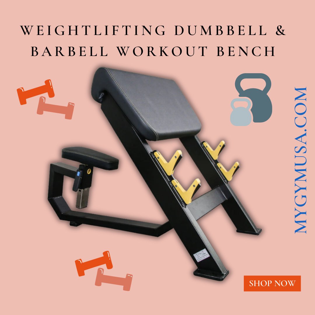 MyGymUsa's tweet image. Unleash your inner strength with our Weightlifting Dumbbell Barbell Workout Bench! 💪🏋️‍♀️ Elevate your fitness routine and achieve your goals with this versatile bench designed for a dynamic workout experience. 
Shop Now: mygymusa.com/products/weigh…
#FitnessGoals #WorkoutBench
