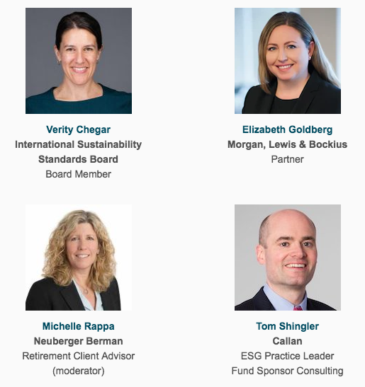 Members, join us August 15th for a webinar where we’ll discuss up-to-date considerations plan sponsors looking to  incorporate ESG should take into account, following DOL rule guidelines. dciia.org/events/EventDe… Many thanks to our expert speakers: