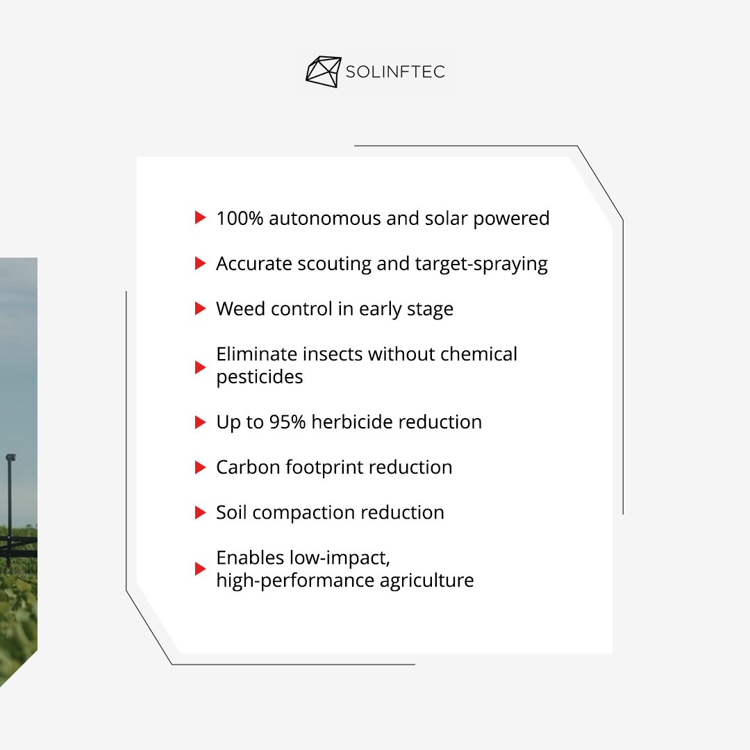 Solinftec_NA's tweet photo. Solix offers a range of advantages that boost productivity and efficiency across the entire agricultural market. Agriculture will never be the same, and you will experience numerous benefits! β
#Solinftec #SolixSolinftec #Agtech #Agro #Agribusiness #Solix https://t.co/IJRQFh1eIl