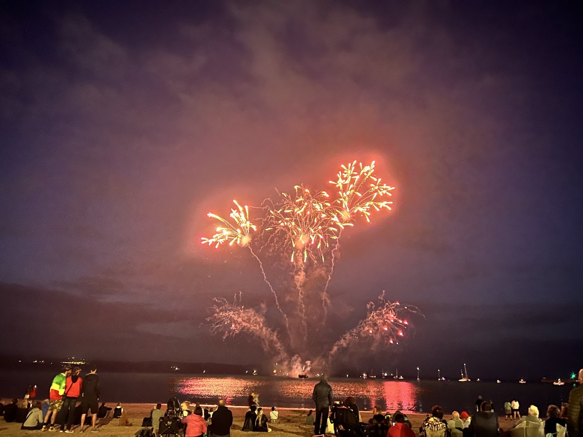 Fireworks #weymouthbeach