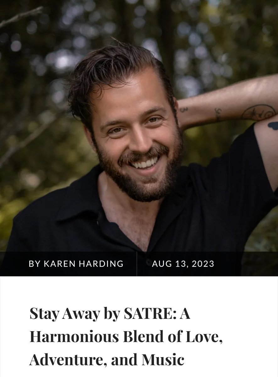 SoundsCouch's tweet photo. Stay Away by SATRE: A Harmonious Blend of Love, Adventure, and Music

You can read all about it at https://t.co/4581TKwPFu

@SATREMUSIC https://t.co/9LbsuVsARv