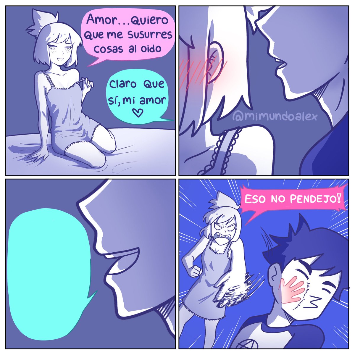 alextremostudio's tweet photo. Por cierto, les dejo esta viñeta sin el diálogo del tercer cuadro para que hagan sus propias versiones :D https://t.co/0UYFRpX0Uk