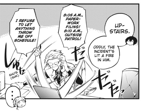kunikida and his ocd and ocpd traits, that are heavily implied almost canon

explanation thread of them.