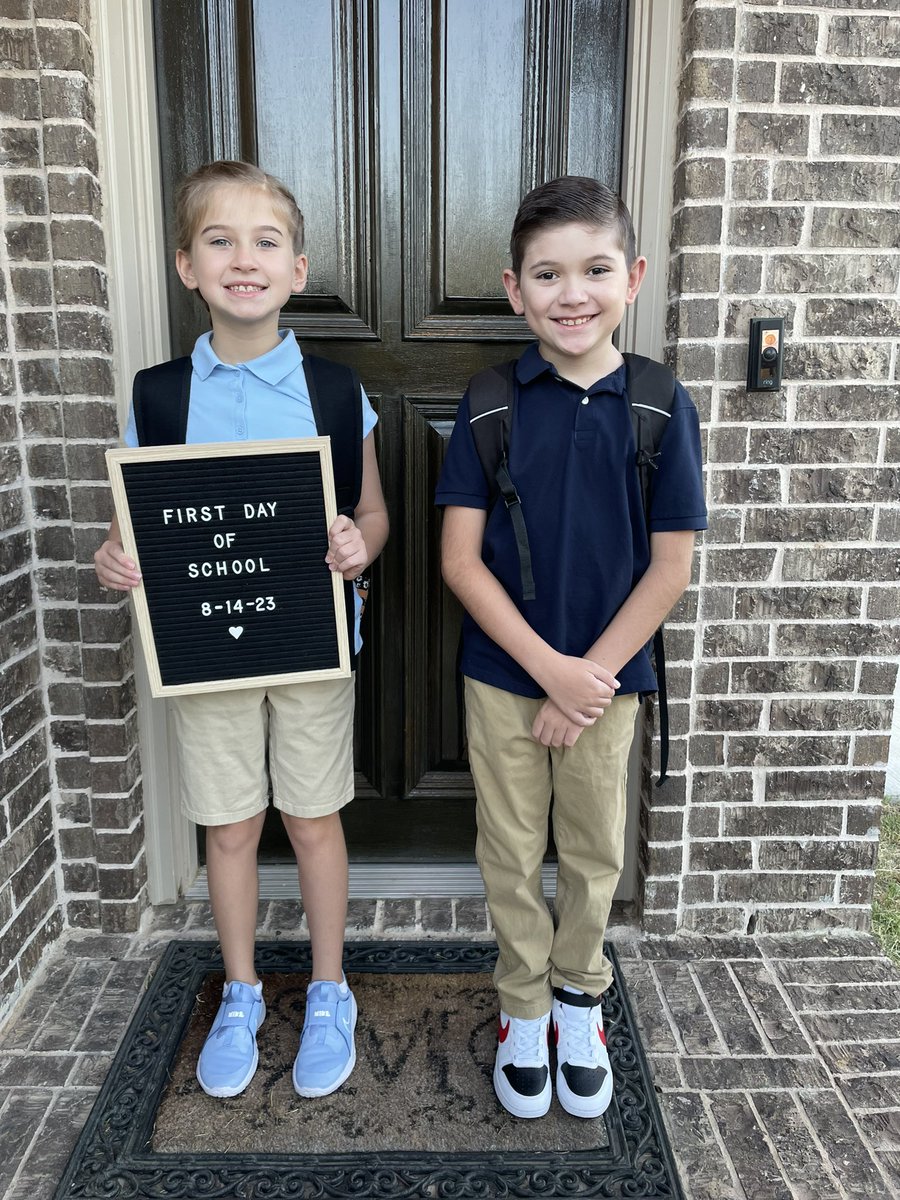 Liliana Middlebrooks, M.Ed (@mrs_mbrooks) on Twitter photo What a great #IrvingFirstDay for my <a href="/farinefalcons/">Farine Elementary</a>! We officially have a 3rd and 5th grader in the house! What a great #IrvingFirstDay for my <a href="/farinefalcons/">Farine Elementary</a>! We officially have a 3rd and 5th grader in the house!