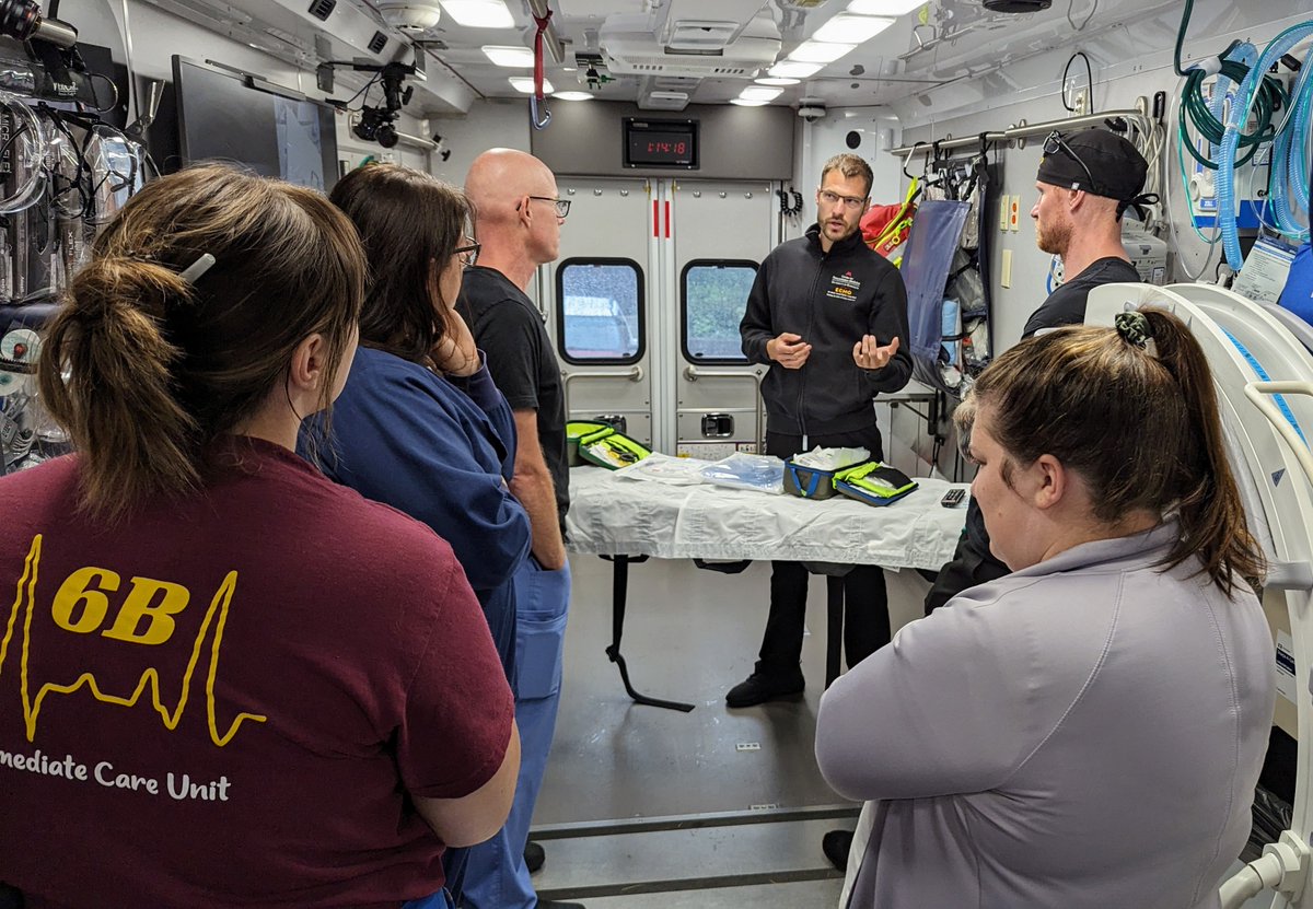 ECMO Specialist Week at UMMC - ECMO Truck tours