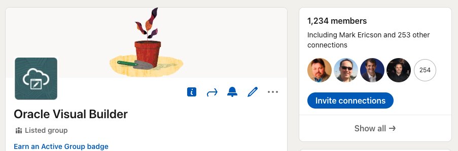 ShayOracle's tweet image. 1.2.3.4 - nice number of members on the #Oracle Visual Builder #LinkedIn group - join in and help us get to 2345 #OracleVB devs linkedin.com/groups/1363021…