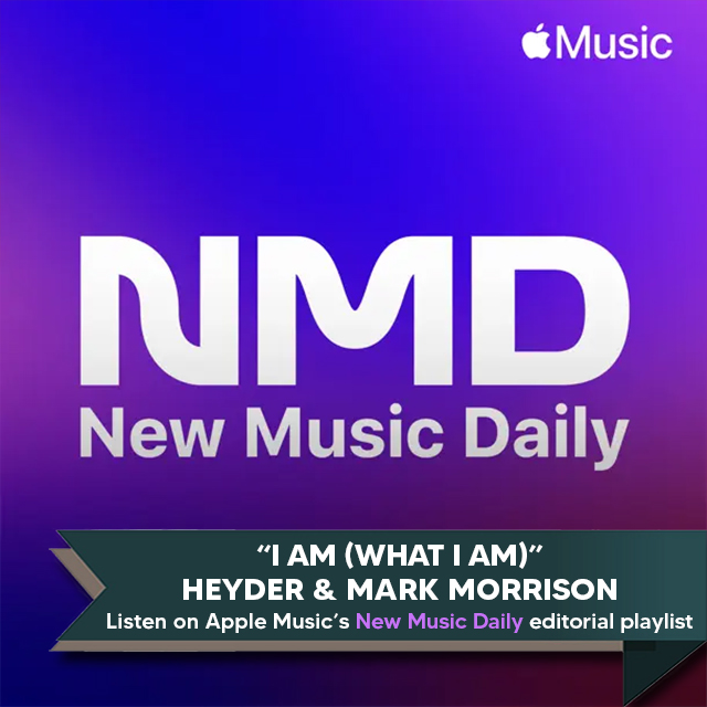 So, Let's Talk (@so_lets_talk) on Twitter photo Thanks to <a href="/AppleMusic/">Apple Music</a> Turkey 🇹🇷 for adding “I Am (What I Am)” by <a href="/HeyderOfficial/">H E Y D E R</a> & <a href="/_markmorrison/">Mark Morrison</a> to their New Music Daily playlist!
Listen here: music.apple.com/tr/playlist/ne… Thanks to <a href="/AppleMusic/">Apple Music</a> Turkey 🇹🇷 for adding “I Am (What I Am)” by <a href="/HeyderOfficial/">H E Y D E R</a> & <a href="/_markmorrison/">Mark Morrison</a> to their New Music Daily playlist!
Listen here: music.apple.com/tr/playlist/ne…