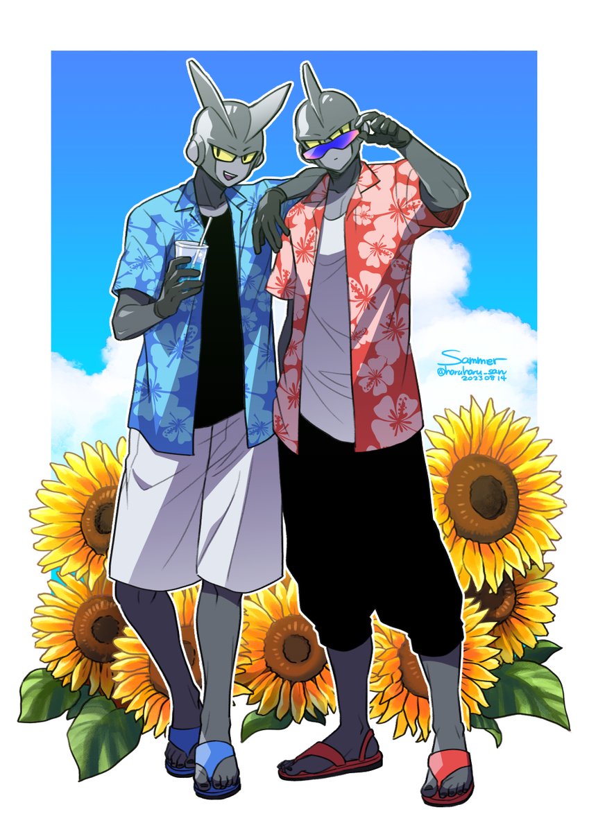 「最近立ちンマばかり描いてるな??」|春さんのイラスト