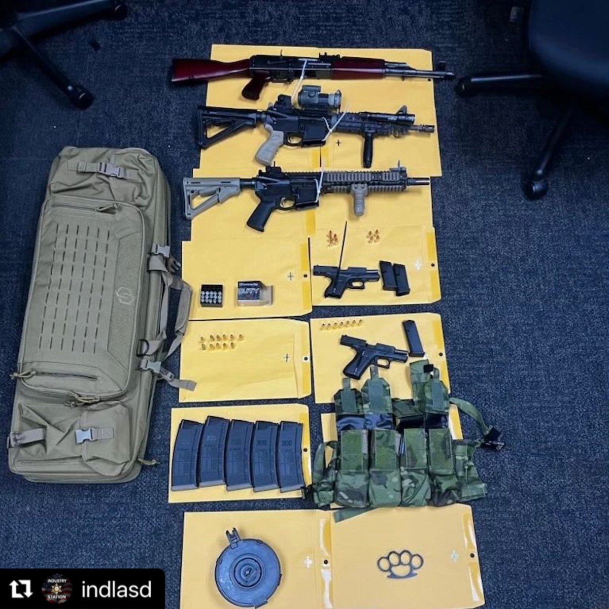 LASD Industry Station tweet media