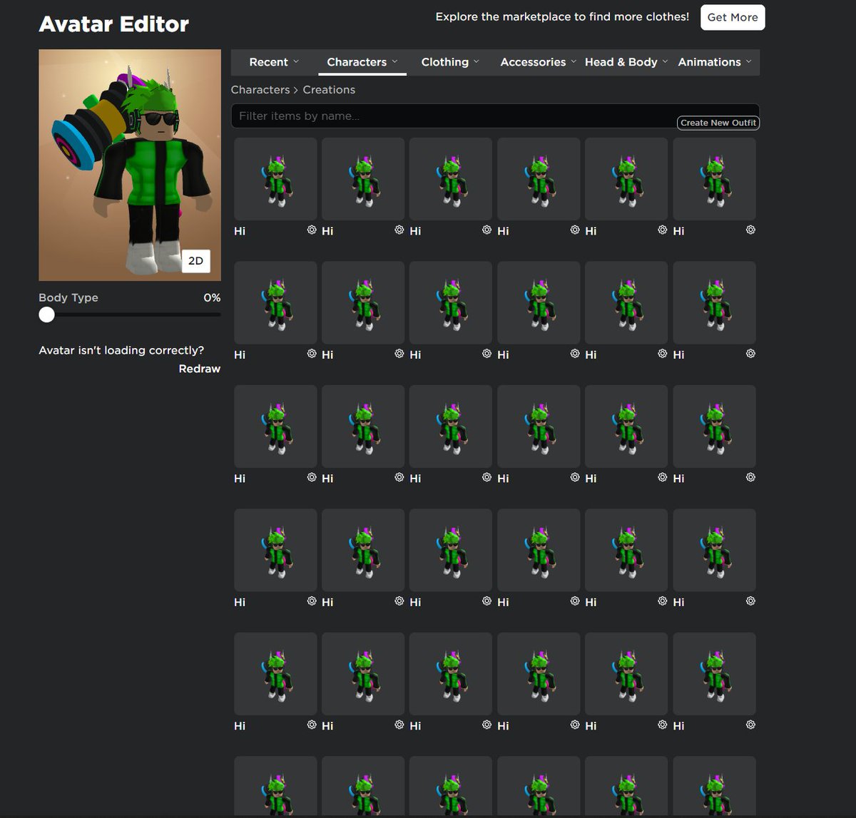 Muneeb on X: Catalog Avatar Creator #Roblox update is now out!    / X